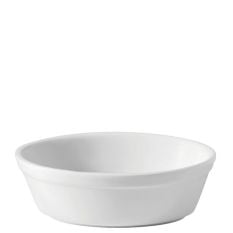 Titan White Oval Pie Dish 16cm/6.25" 13.25oz/380ml (Pack of 6)