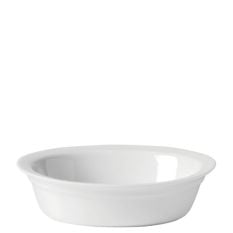 Titan White Oval Lipped Pie Dish 18cm/7" 13oz/370ml (Pack of 6)