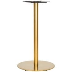 Midas Large Round Brass Poseur Height Table Base