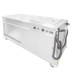 Parry MSB18 Mobile Servery Unit with Bain Marie Top 1955mm
