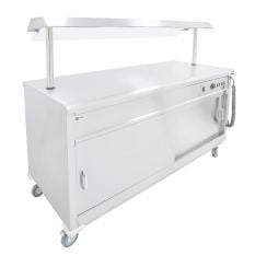 Parry MSF12G Mobile Servery Unit Flat Top 1305mm