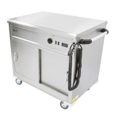 Parry MSF9 Mobile Servery Unit Flat Top 1005mm