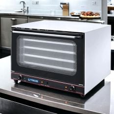 Hurricane Commercial Convection Oven With Steam 4 Tray 600x400 6.4kw (30 Amp)