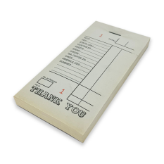Waiters Restaurant Order Pads Single Sheet Cat/1 100 Sheets (Pack of 100)