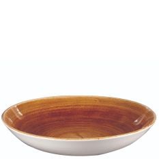 Churchill Stonecast Patina Vintage Copper Coupe Bowl 24.8cm/9.75" (Pack of 12)