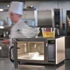 Sharp R21AT Commercial Microwave Programmable 1000w