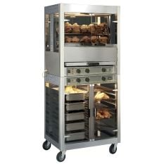 Roller Grill Panoramic Chicken Rotisserie 25 Chickens Electric
