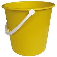 Heavy Duty Bucket Blue 9 Litre Yellow