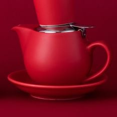 Bevande Rosso Teapot with Infuser 350ml/12oz