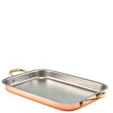 GenWare Copper Plated Deep Tray 33 x 23.5cm  (Pack of 3)