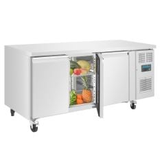 Polar U-Series 3 Door Commercial Counter Freezer 417 Litre