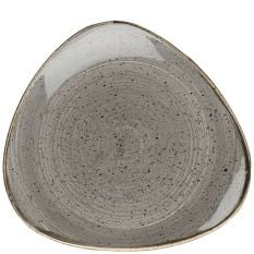 Churchill Stonecast Peppercorn Grey Lotus Plate 19.2cm/7.5" (Pack of 12)