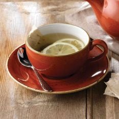 Churchill Stonecast Spiced Orange Cappuccino Cup 227ml/8oz (Pack of 12)