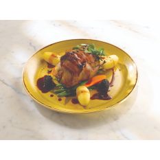 Churchill Stonecast Mustard Yellow Coupe Plate 26cm/10.19" (Pack of 12)