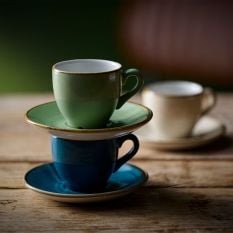 Churchill Stonecast Java Blue Cafe Espresso Saucer 11.8cm/4.5" (Pack of 12)