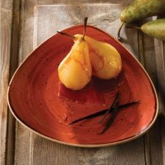 Churchill Stonecast Spiced Orange Lotus Plate 19.2cm/7.5" (Pack of 12)