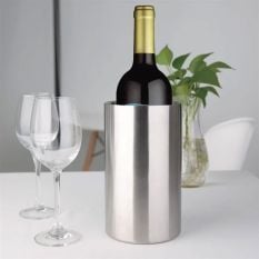 Stainless Steel Wine & Champagne Cooler Double Wall