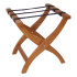 Bolero Wooden Luggage Stand Honey