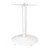 Bolero Cast Iron Round Table Base White