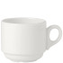 Steelite Simplicity White Atlanta Stacking Cup 215ml/7.5oz (Pack of 36)