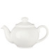 Steelite Simplicity White Teapot 425ml/15oz (Pack of 6)