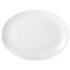 Genware Porcelain Oval Plate 24cm