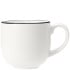 Steelite Asteria City Mug Black Rim 285ml/10oz (Pack of 12)