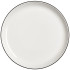 Steelite Asteria Nordic Coupe Plate Black Rim 28cm/11" (Pack of 12)