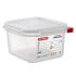 GN 1/6 Gastronorm Sealing Food Storage Container 100mm 1.7 Litre (Pack of 12)