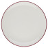 Modest Maroon Coupe Plate 17cm/6.25"