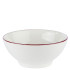 Modest Maroon Footed Bowl 14cm/5.5" 450ml/15.75oz