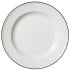Steelite Bead Black Band Plate 25.5cm/10" (Pack of 12)