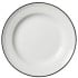 Steelite Bead Black Band Plate 16.5cm/6.5" (Pack of 12)