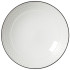 Steelite Bead Black Band Coupe Bowl 25cm/10" 1.2L/42oz (Pack of 12)