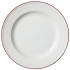 Steelite Bead Maroon Band Plate 25.5cm/10" (Pack of 12)