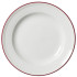 Steelite Bead Maroon Band Plate 16.5cm/6.5" (Pack of 12)