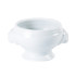Porcelite White Mini Lion Head 7cm/2.75" 110ml/4oz (Pack of 6)