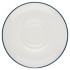 Modest Navy Double Well Saucer 16cm/6.25"