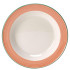 Steelite Rio Pink Slim Soup Plate 21.5cm/8.5" 400ml/14oz (Pack of 24)