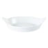 Porcelite Round Eared Dish 13cm (Pack of 6)