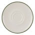 Modest Green Double Well Saucer 16cm/6.25" (Pack of 12)