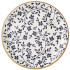 Steelite Flora Blue Coupe Plate 25cm/10" (Pack of 12)