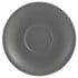 Genware Porcelain Saucer 13.5cm Matt Grey
