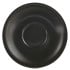 Genware Porcelain Saucer 16cm Matt Black
