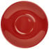 GenWare Porcelain Red Saucer 16cm/6.3"  (Pack of 6)