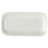 Genware Porcelain Rectangular Rounded Edge Plate 19.5 x 10cm