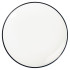 Modest Black Coupe Plate 17cm/6.25"