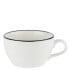 Modest Black Cappuccino Cup 340ml/12oz (Pack of 6)