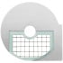 Hurricane Vegetable Prep Machine 20x20mm Dicing Disc (half)