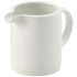 GenWare Porcelain White Solid Milk Jug 120ml/4.2oz